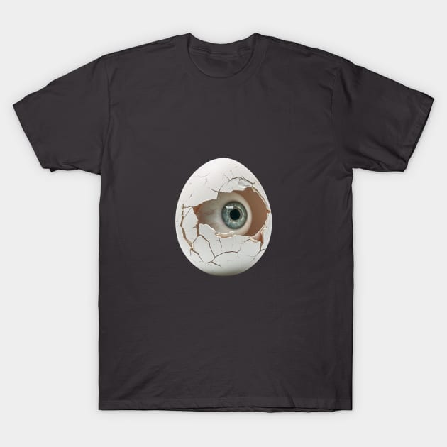 Egg Eye T-Shirt by DavidLoblaw